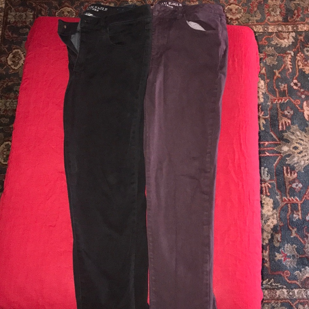 Two Pairs American Eagle Pants